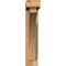 Ekena Millwork Thorton Block Rough Sawn Bracket w/ Offset Brace, Western Red Cedar, 4"W x 16"D x 20"H BKT0402X16X20THR05RWR - alternate 2